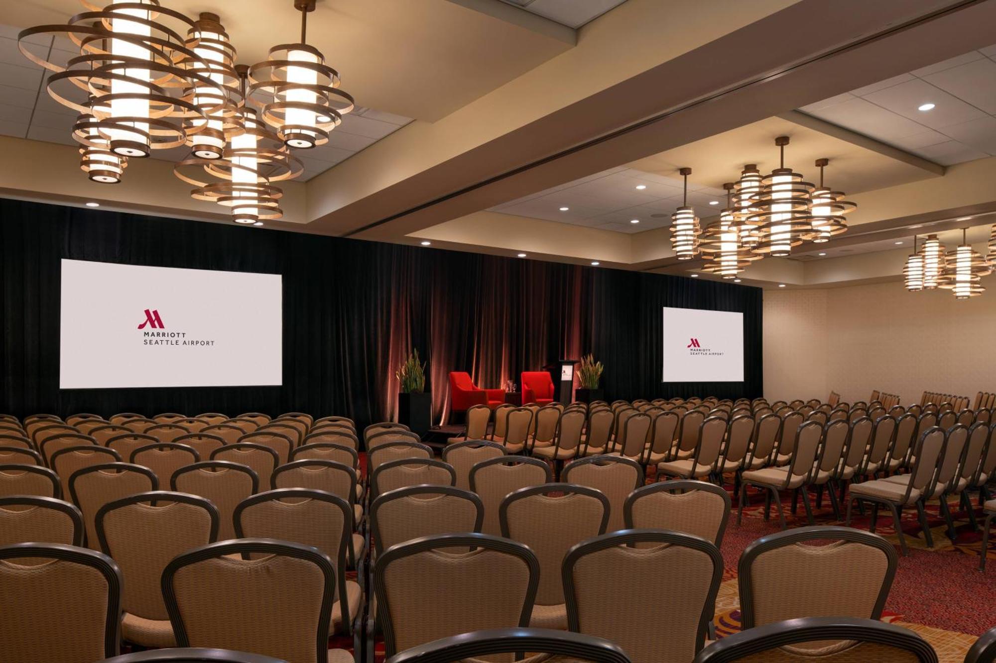 Seattle Airport Marriott Hotel SeaTac Bagian luar foto