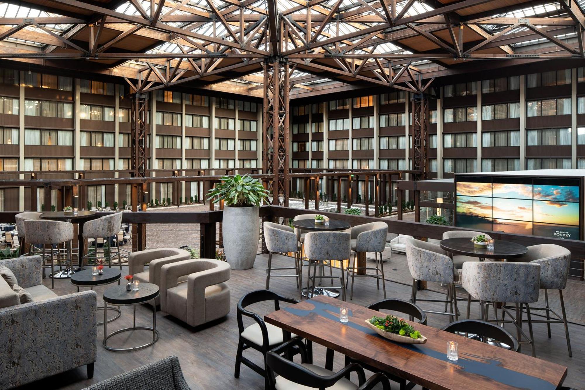 Seattle Airport Marriott Hotel SeaTac Bagian luar foto