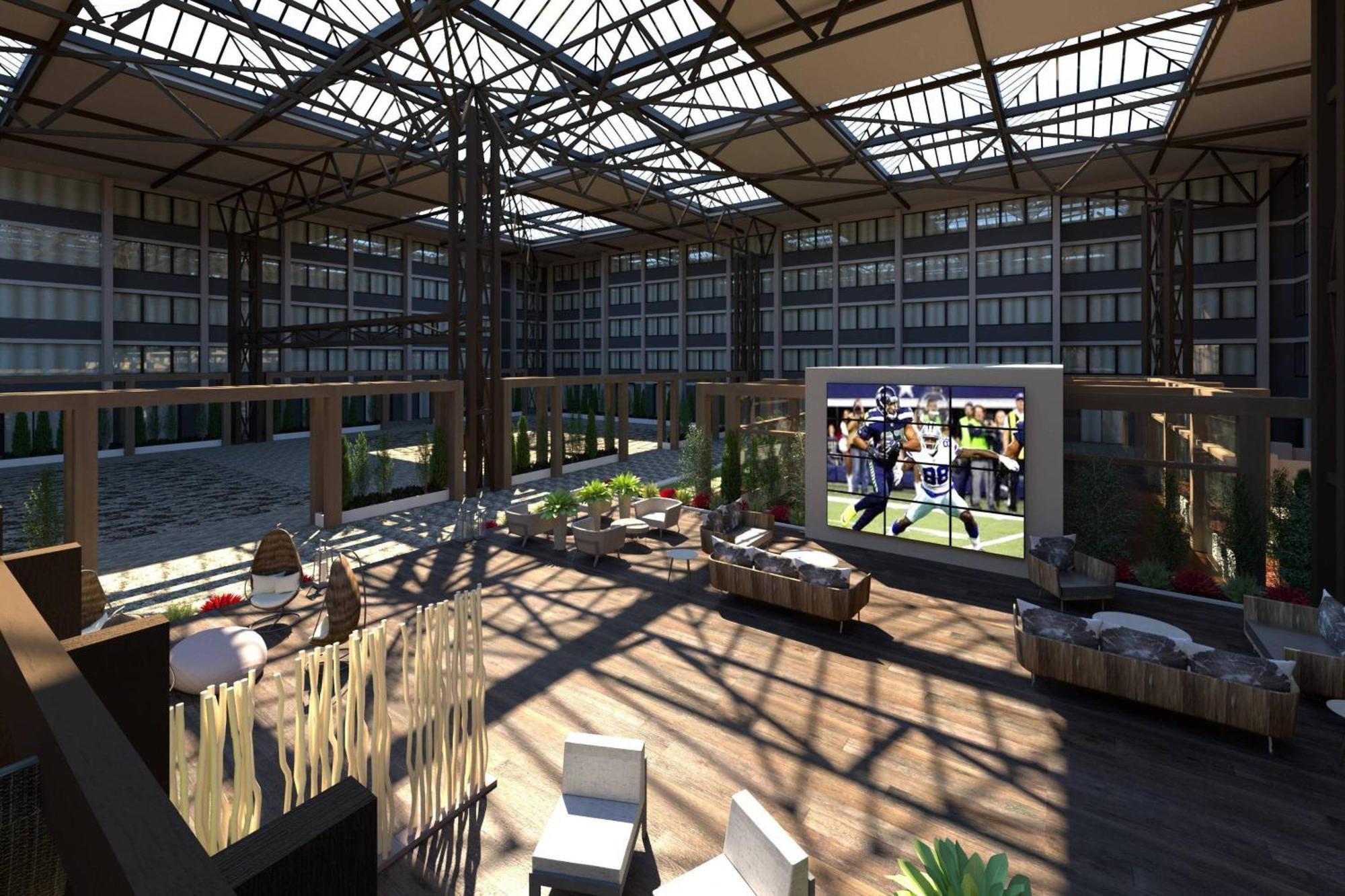 Seattle Airport Marriott Hotel SeaTac Bagian luar foto